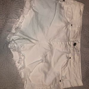 White shorts